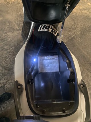 Scooter 125cc blanco