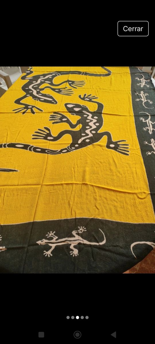 Pareo hippie con energía positiva