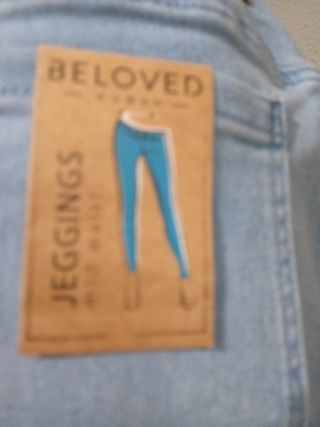 Vaqueros elásticos azules