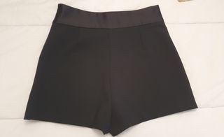 Falda pantalón negra Zara