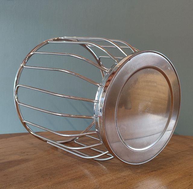 Cesto frutta Alessi acciaio inox