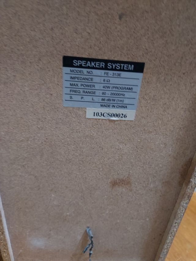 Altavoz LG FE-313E Minicadena