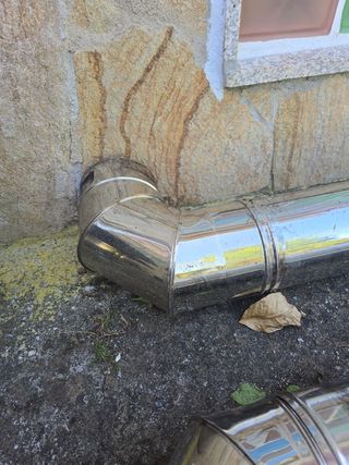 Tubos de estufa de leña