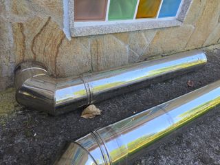 Tubos de estufa de leña