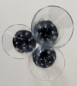 Bicchieri piccoli a stelline Carlo Moretti