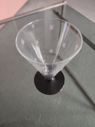 Bicchieri piccoli a stelline Carlo Moretti