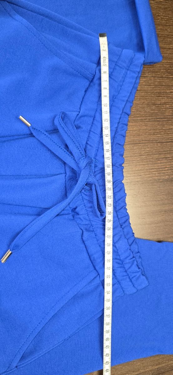 Pantalón jogger azulon con cintura ajust