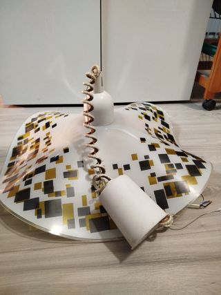 Lampadario a scacchiera