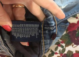 Jeans skinny uomo usati