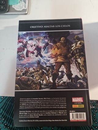 Marvel saga guerreros secretos. nick furia, age...