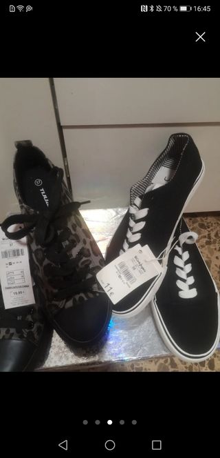 Zapatillas tallas 37 y 38 