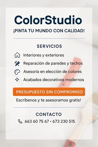 Pintor profesional - ColorStudio