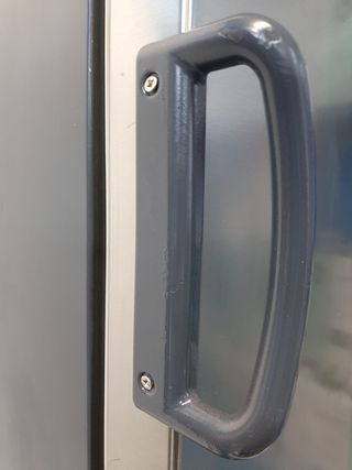 Nevera NF Beko inox.