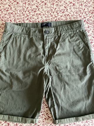 Shorts estivi verde oliva tg. 48