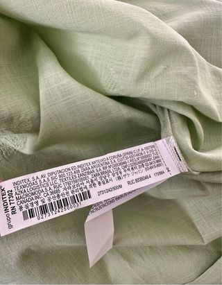 Vestido midi abalorios