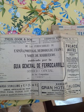 Guía general de ferrocarriles 1925
