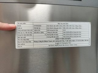 Tapa Lavavajillas Beko