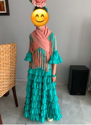 TRAJE DE FLAMENCA NIÑA