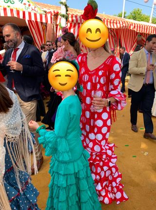 TRAJE DE FLAMENCA NIÑA