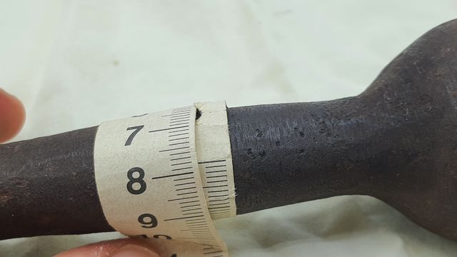 Antico peso 1920 realizzato a mano da barra.1,047k