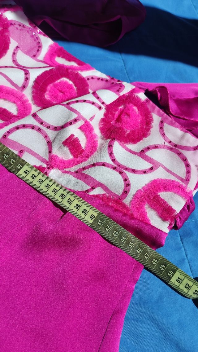 VESTIDO FIESTA SEDA 100%