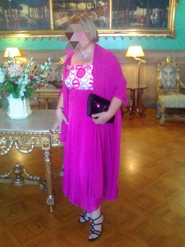 VESTIDO FIESTA SEDA 100%