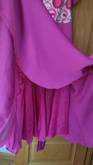 VESTIDO FIESTA SEDA 100%