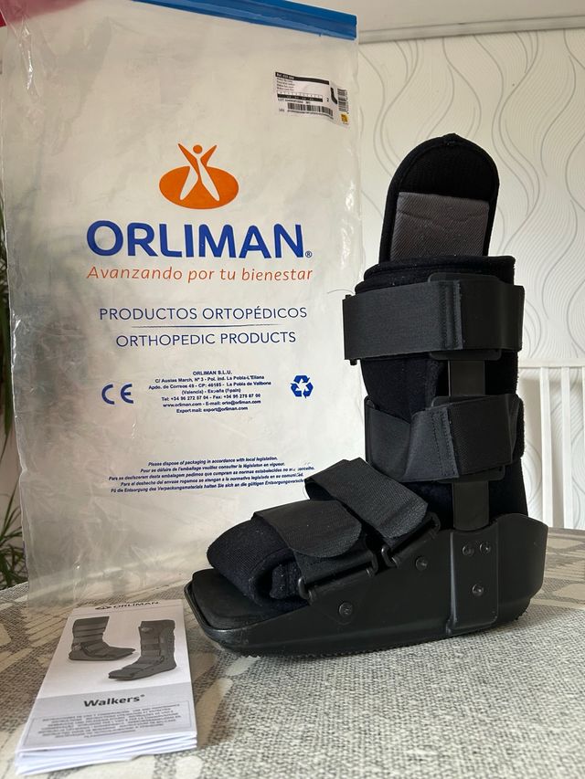 Bota Ortopedica Walker Fijo Corto para tobillo