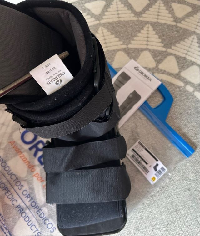 Bota Ortopedica Walker Fijo Corto para tobillo