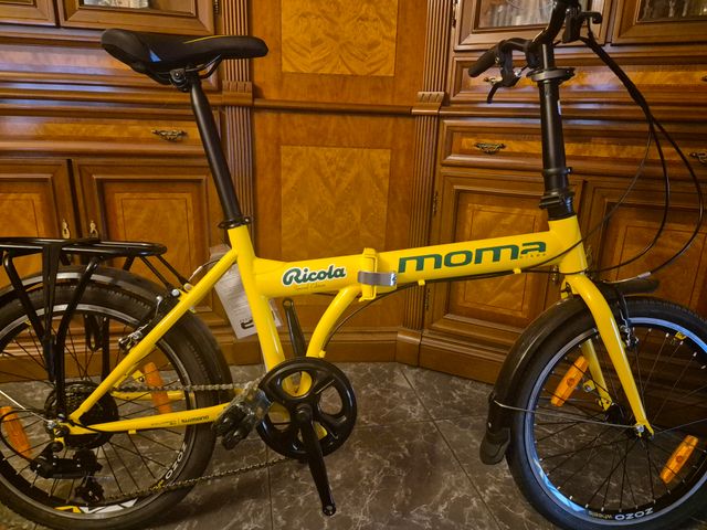 Vendo bicicleta plegable Moma edición especial de segunda mano por