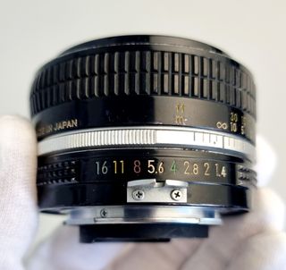 Objetivo manual NIKKOR 50mm f/1.4 Non-AI VINTAGE