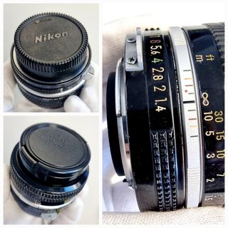 Objetivo manual NIKKOR 50mm f/1.4 Non-AI VINTAGE