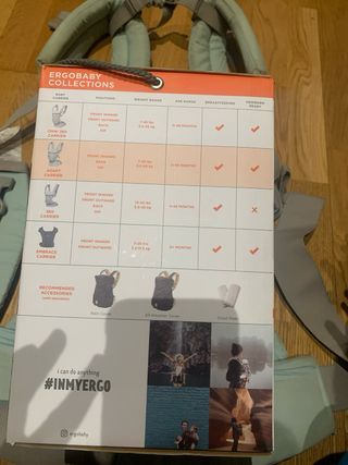 Ergobaby Adapt mochila portabebés