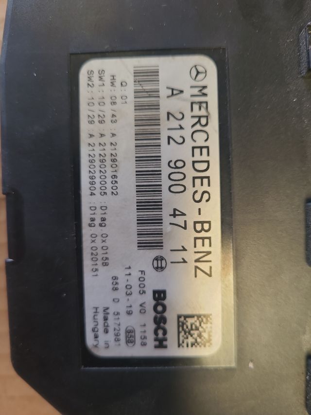 Módulo SAM Mercedes Benz W204 C220 CDI de segunda mano por 100 EUR en ...