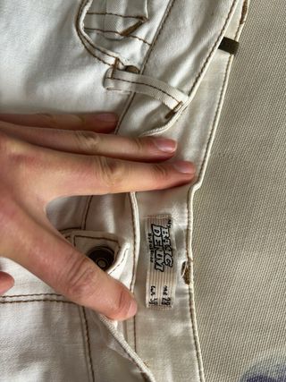 Pantalon corto blanco