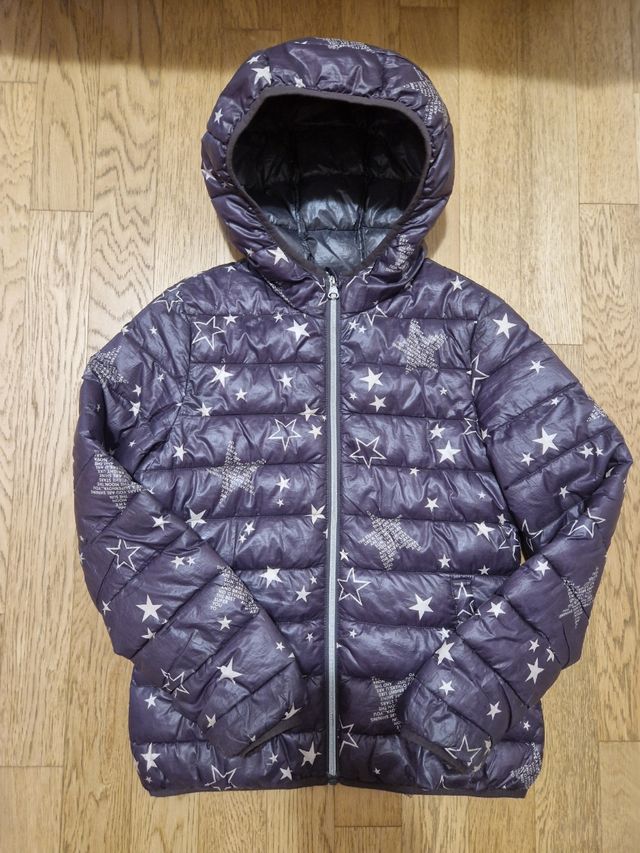 Piumino leggero Benetton con stelle tg. 10-11 anni