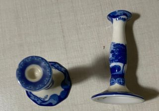 piedini porta candele tognana blu collection