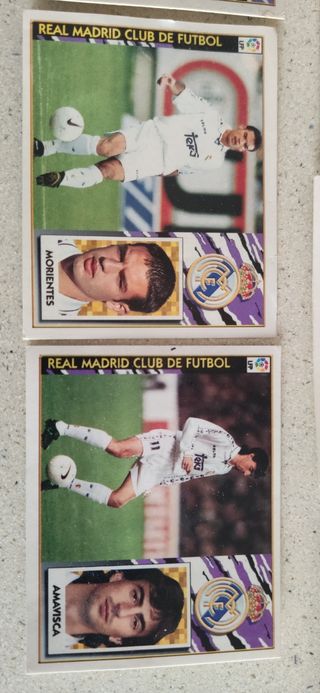 Cromos Real Madrid 97-98