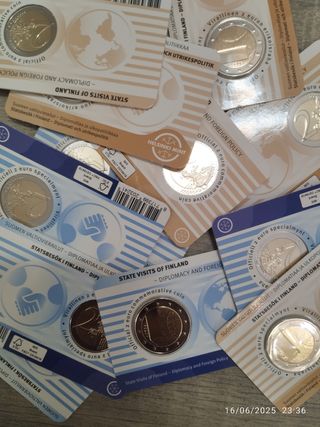 2€ Finlandia 2025 - Moneda Coincard BU