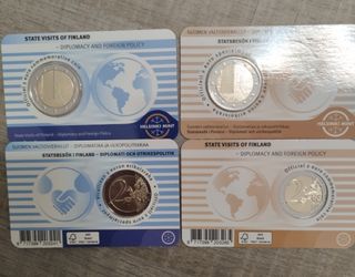 2€ Finlandia 2025 - Moneda Coincard BU