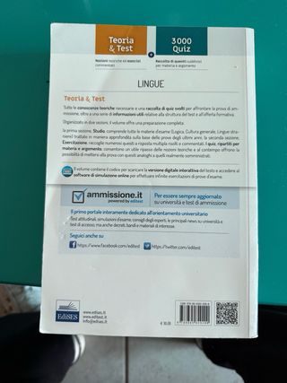 EdiTEST. Lingue. Teoria test