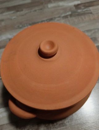 Pentola in terra cotta smaltata