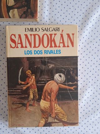 Lote de 3 novelas de Sandokán