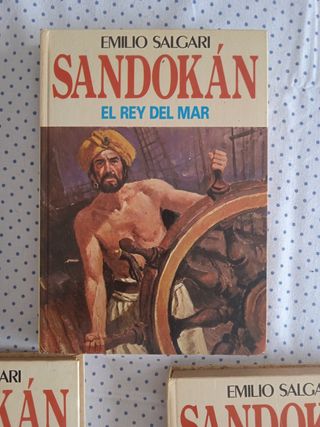Lote de 3 novelas de Sandokán