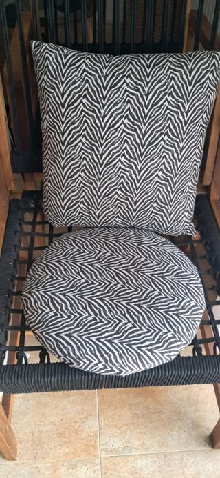 Cojines y bases redondas - Zebra