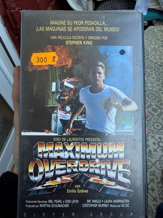 lote 4 peliculas vhs