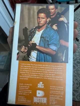 lote 4 peliculas vhs