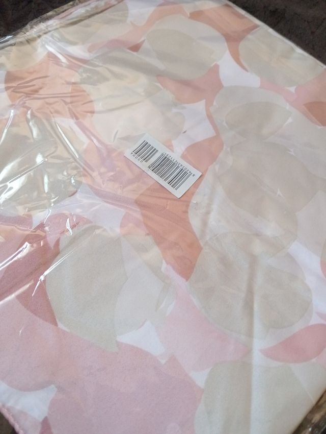 Pañuelo Misako | Rosa y beige