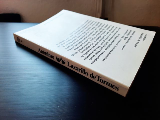 Libro "Lazarillo de Tormes" - Anónimo