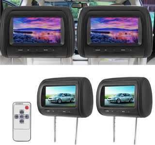 Display Poggiatesta 2 Pcs 7 Pollici LCD universale